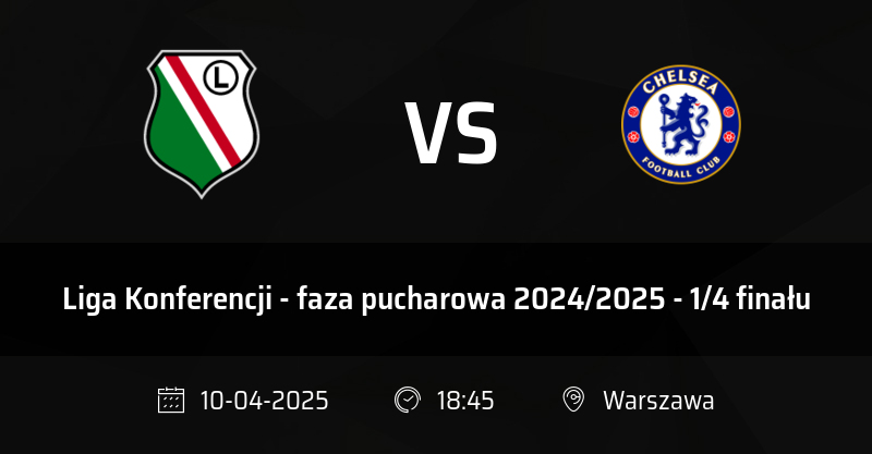 Legia Warszawa - Chelsea FC - Wynik i relacja spotkania - Legia.Net