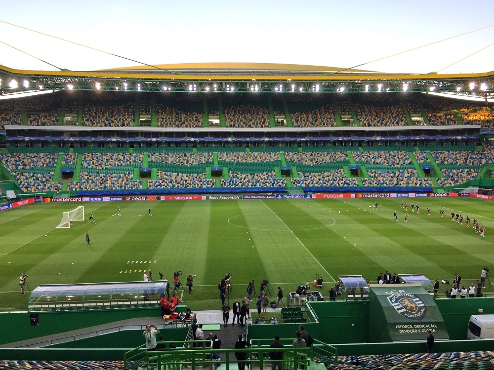 News: Piłkarze Legii trenowali na Estadio Jose Alvalade (akt.)