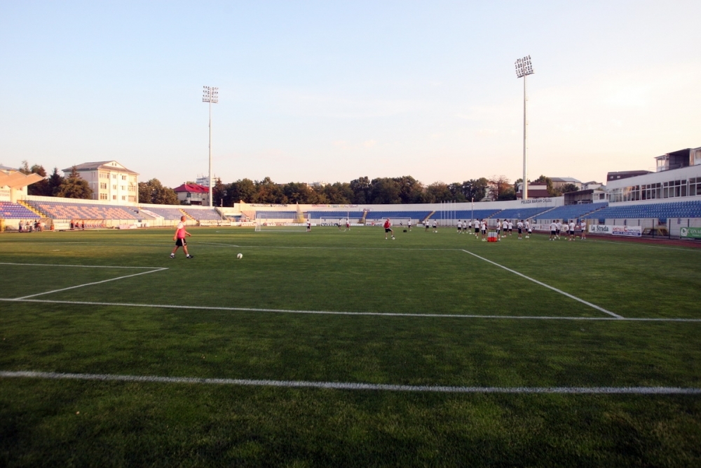 News: Piłkarze Legii trenowali na stadionie FC Botosani