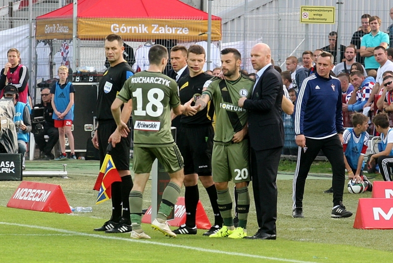 Galeria: Górnik Zabrze - Legia Warszawa 2:2