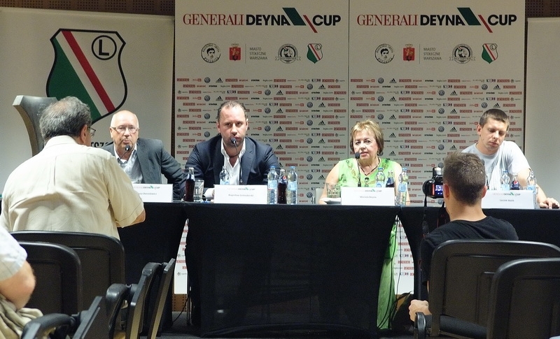 Konferencja prasowa przed Generali Deyna Cup