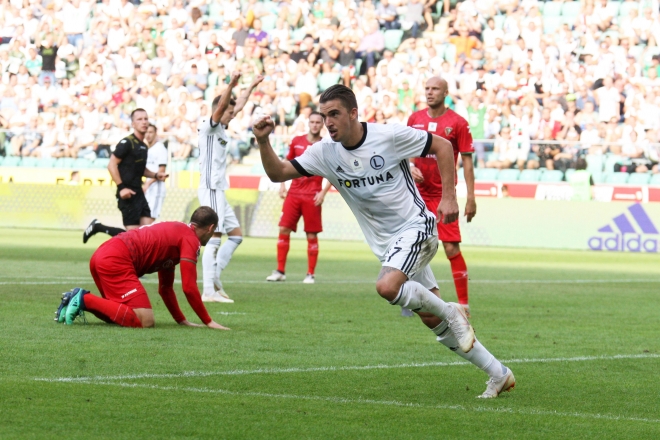 Legia - Zagłębie 2:1 (1:0) - Legia lepsza w meczu przyjaźni