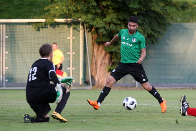 Legia - Mazur 5:1 - Wygrana na początek przygotowań