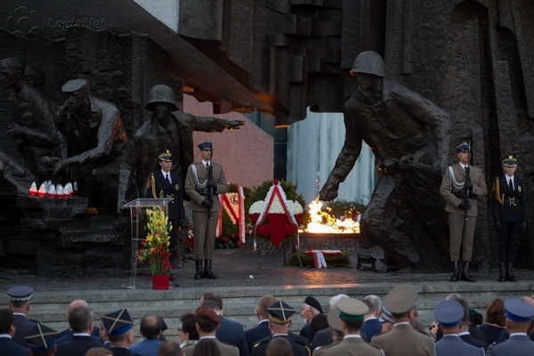 Zdjęcia z obchodów 73. rocznicy Powstania Warszawskiego