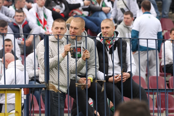 Fotoreportaż z meczu w Szczecinie