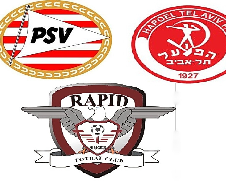 News: Sylwetki PSV, Hapoelu i Rapidu