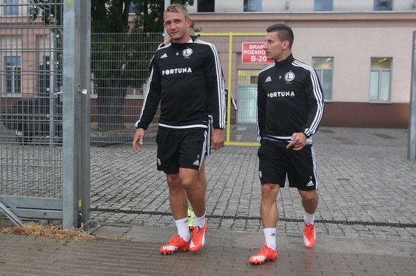 Vranjes i Galić trenowali z Legią, Pazdan indywidualnie (akt. wideo)