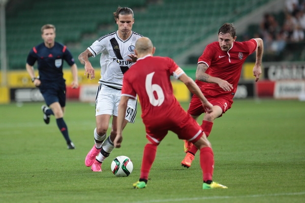 Legia - Zoria 3:2 (1:1) - Trzeci awans z rzędu do Ligi Europy