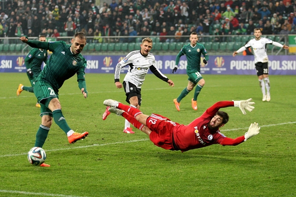 Śląsk Wrocław - Legia Warszawa 1:1 (0:1) - Remisowy początek roku