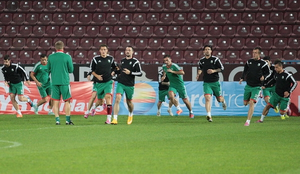 Piłkarze Legii trenowali na stadionie Trabzonsporu