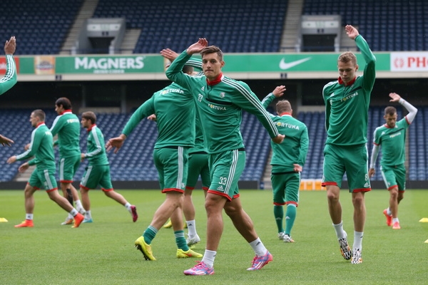 Legioniści trenowali na Murrayfield Stadium