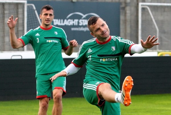 Piłkarze Legii trenowali na Tallaght Stadium