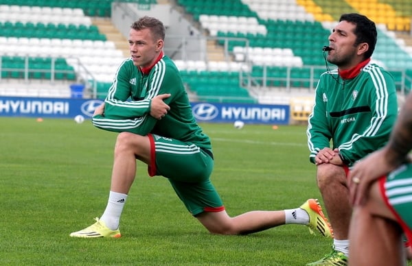 Piłkarze Legii trenowali na Tallaght Stadium