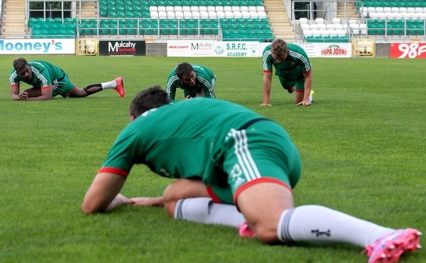 Piłkarze Legii trenowali na Tallaght Stadium