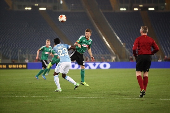 Lazio Rzym - Legia Warszawa 1:0 (0:0) - Z Rzymu na tarczy