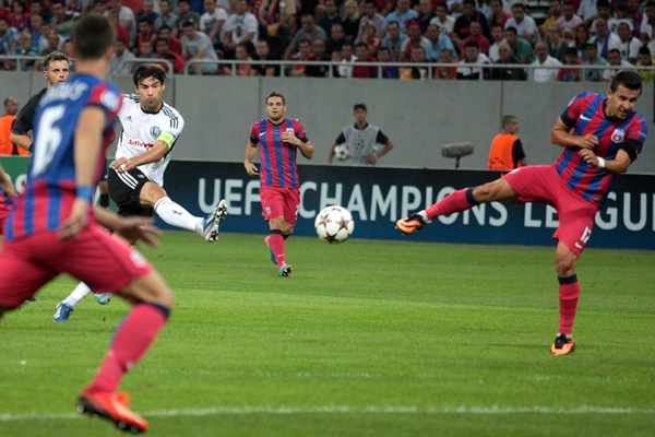 Steaua Bukareszt - Legia Warszawa 1:1 (1:0) - Remis dający szansę