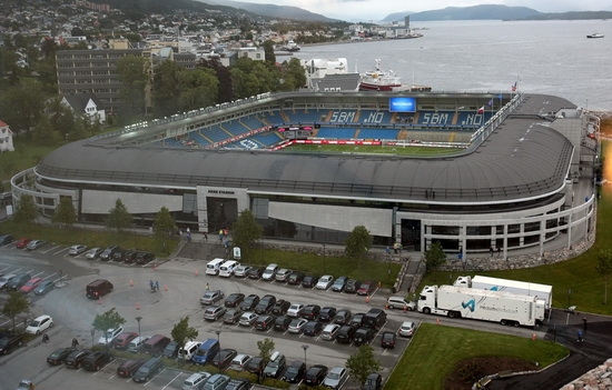 Fotoreportaż z meczu w Molde