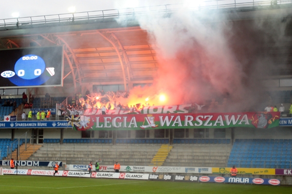 Molde FK - Legia Warszawa 1:1 (1:0) - Remis, ale gra słaba