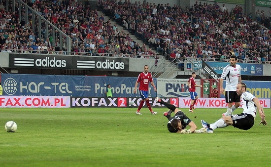 Fotoreportaż z meczu z Piastem Gliwice