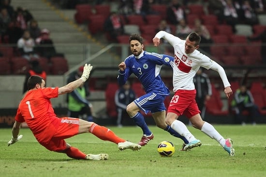 Fotoreportaż z meczu Polska - San Marino