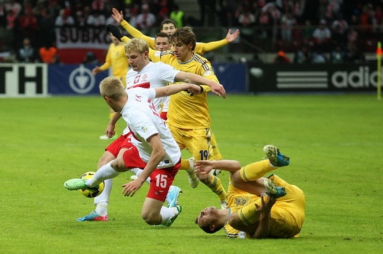 Zdjęcia z meczu Polska - Ukraina