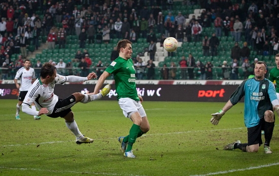 Fotoreportaże z meczu z Olimpią