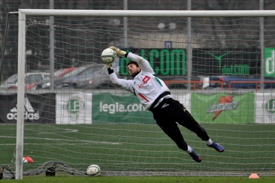 Ostatnie przygotowania do meczu z Widzewem