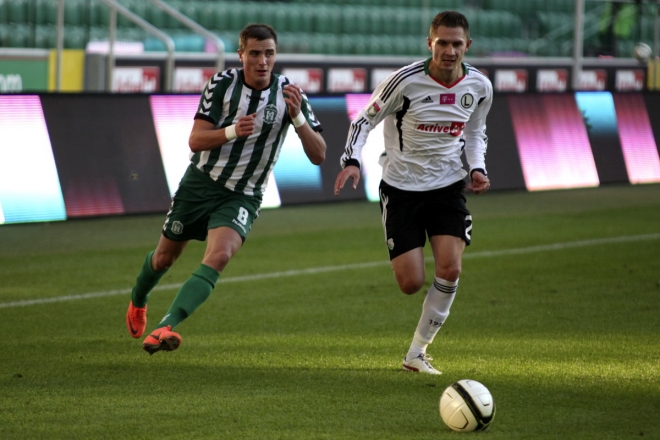 Legia Warszawa - Żalgiris Wilno 1:2 (1:1)