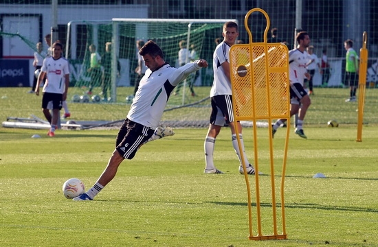 Trenowali przed meczem z SV Ried