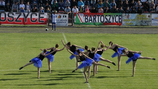 Przyjazd Legii był świętem w Bartoszycach