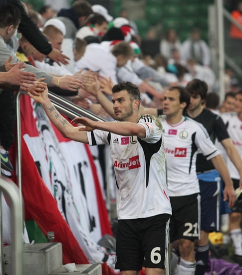Fotoreportaże z meczu Legia - Polonia