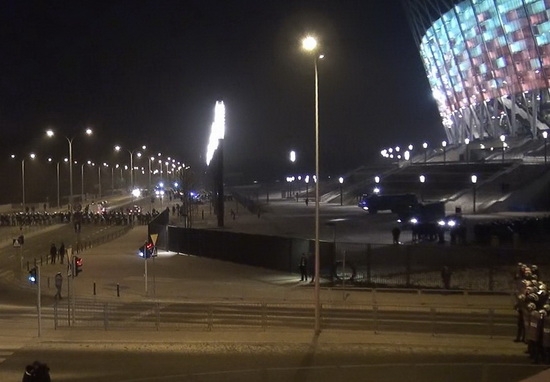 Spokojna manifestacja i mały żart z policji