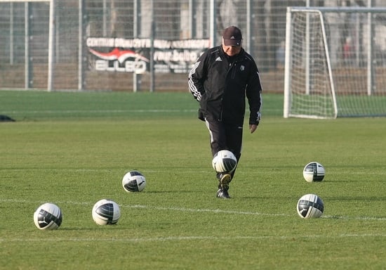 Ostatni trening i przedmeczowe wypowiedzi