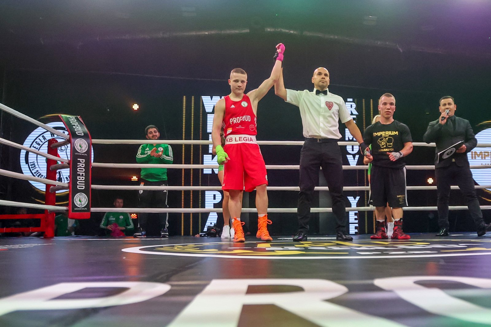 Boks: KB Legia Warszawa - Imperium Boxing Wałbrzych