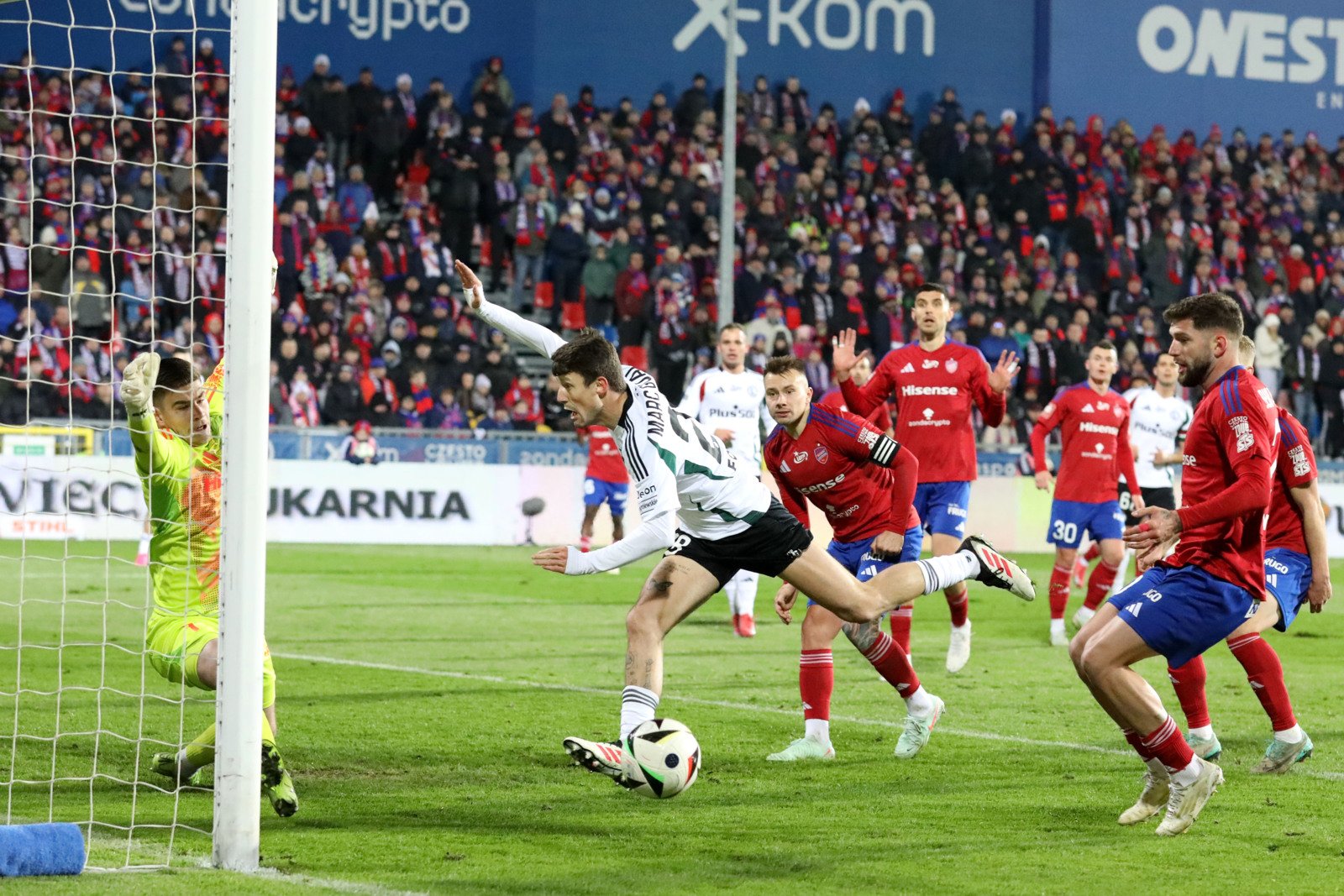 Raków Częstochowa - Legia Warszawa 3:2