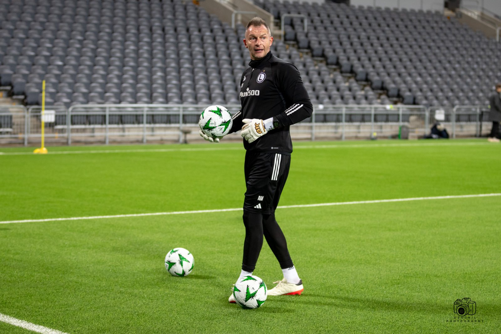 Legioniści trenowali na stadionie Djurgarden