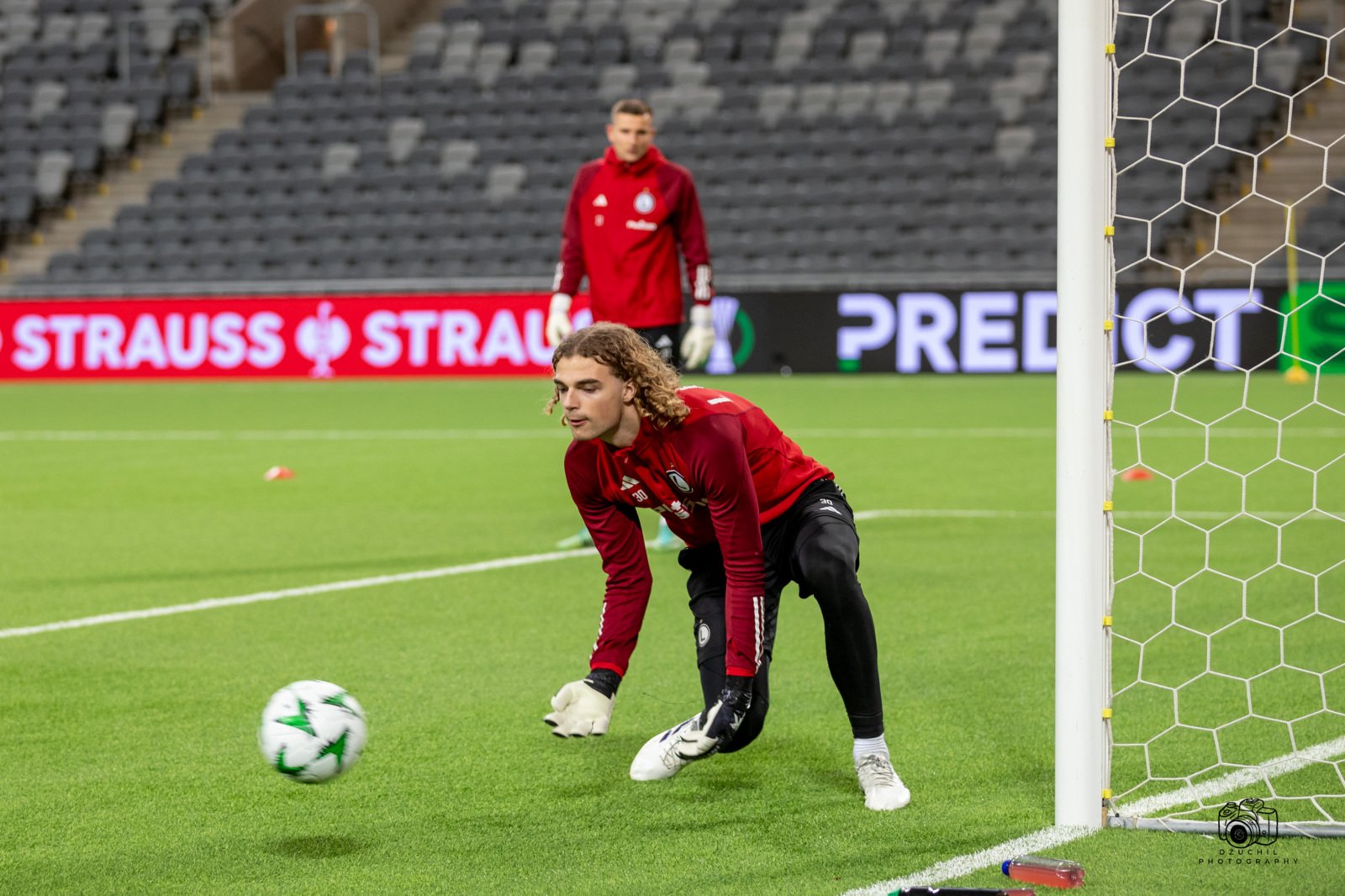 Legioniści trenowali na stadionie Djurgarden