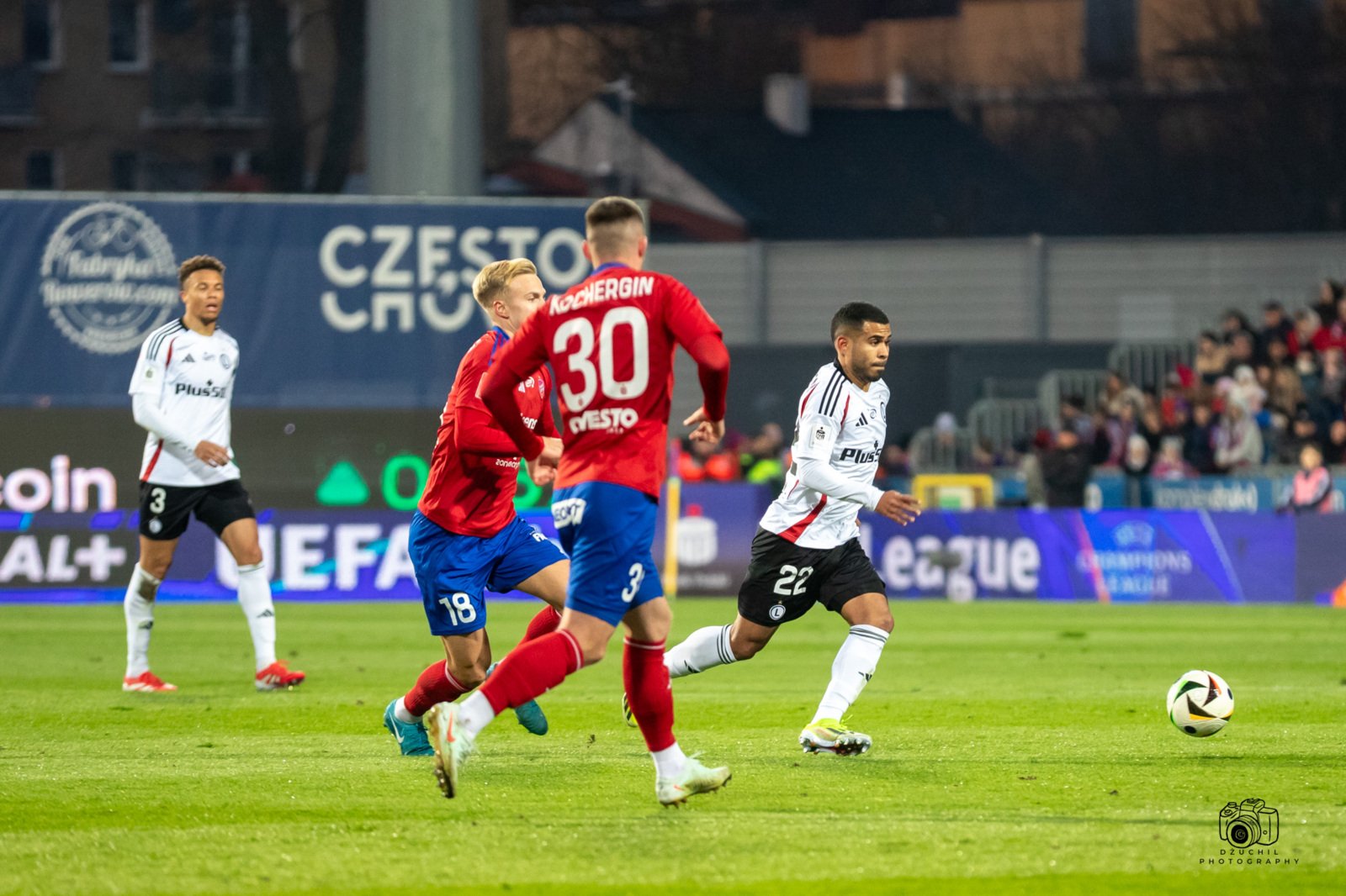 Radków Częstochowa - Legia Warszawa 3:2