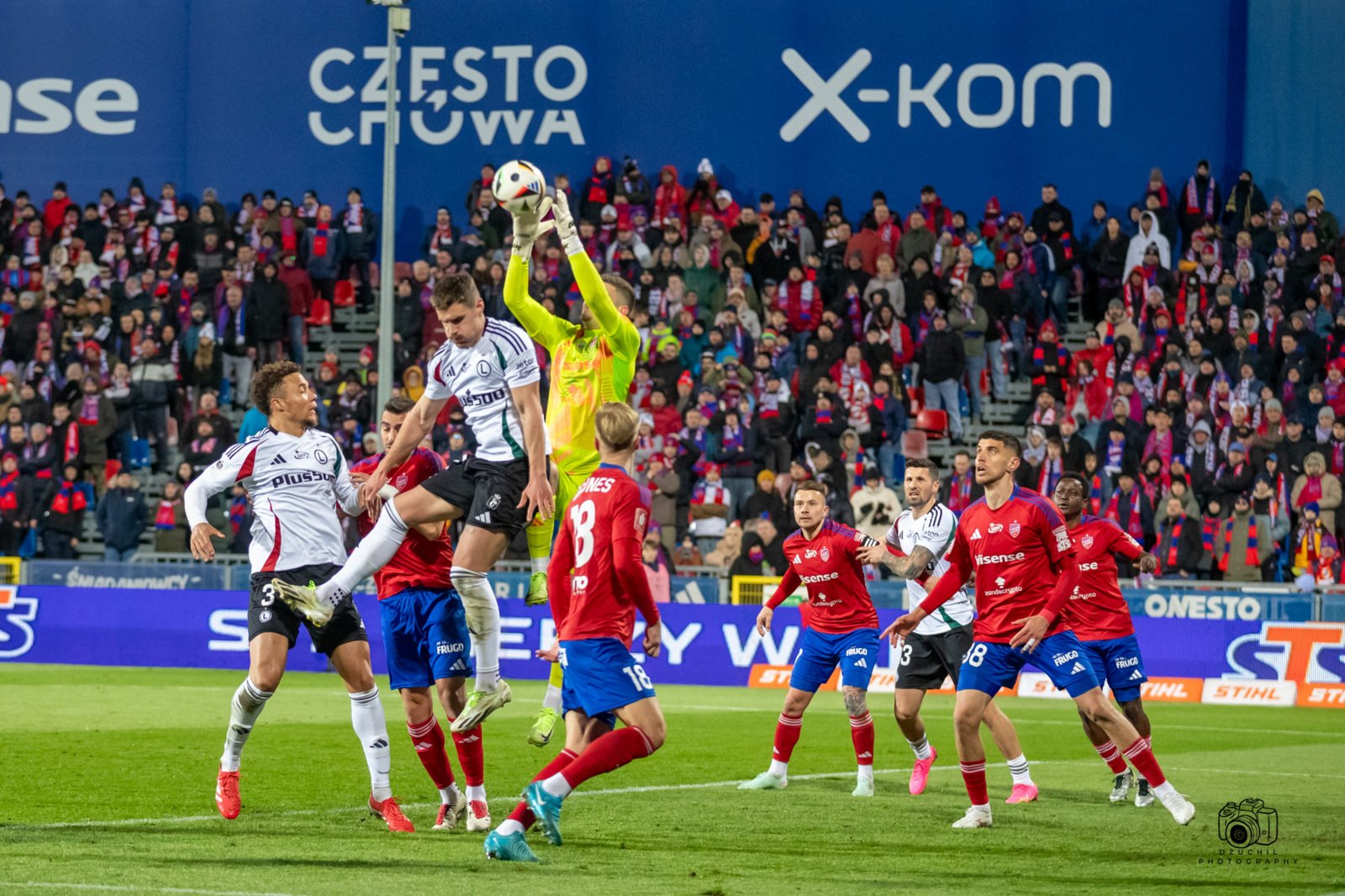 Radków Częstochowa - Legia Warszawa 3:2