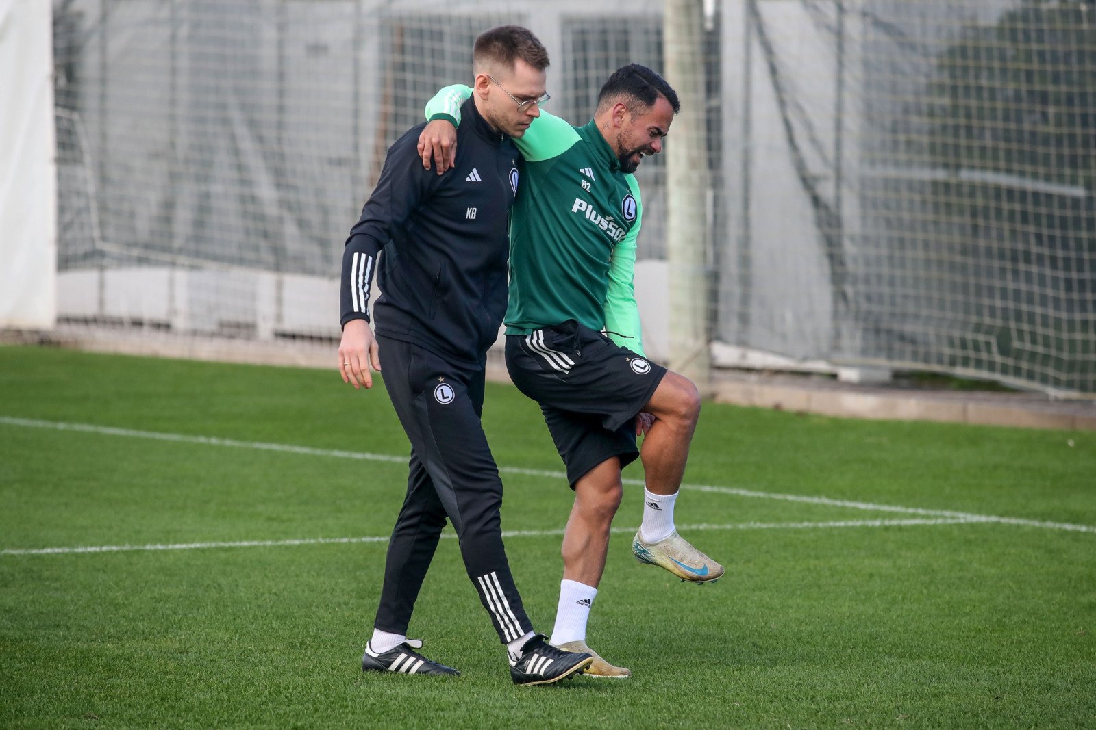 Kacper Balcerak Luquinhas Trening indywidualny w Hiszpanii, uraz Luquinhasa