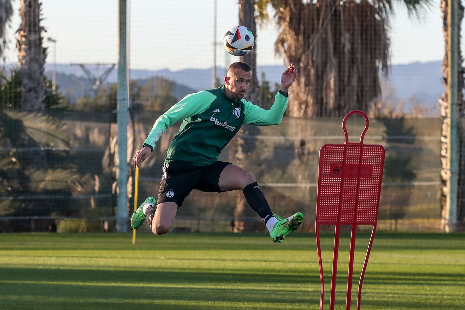 Tomas Pekhart Pierwszy trening na zgrupowaniu w Hiszpanii