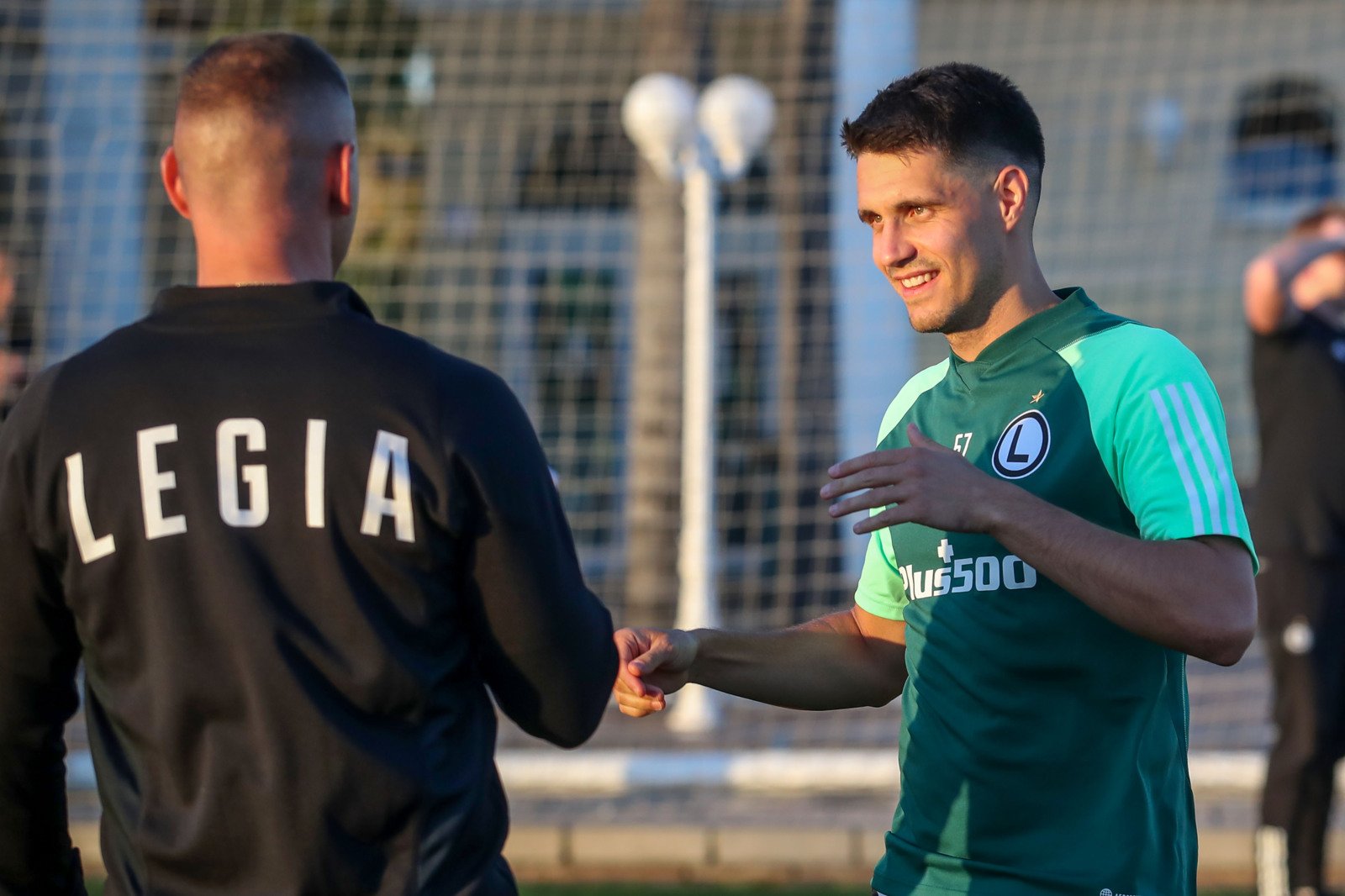 Bartosz Kapustka Pierwszy trening na zgrupowaniu w Hiszpanii