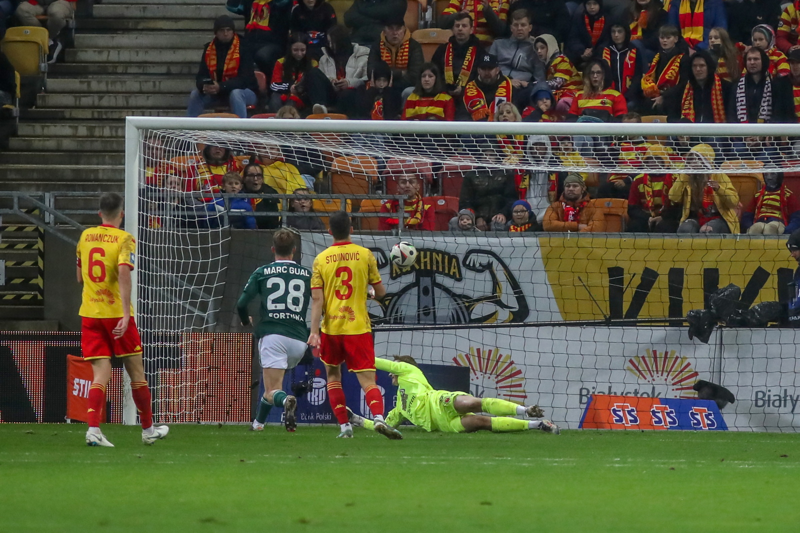 Jagiellonia Białystok - Legia Warszawa 1:1