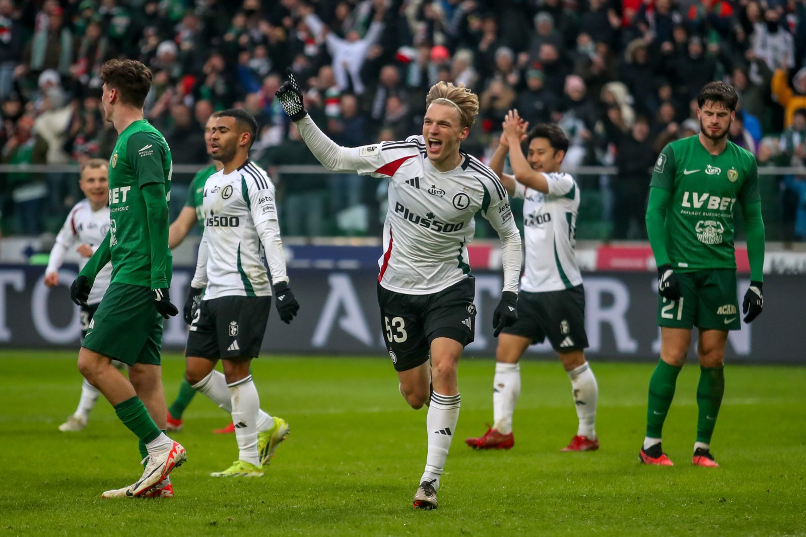 Wojciech Urbański Legia Warszawa - Śląsk Wrocław 3:1