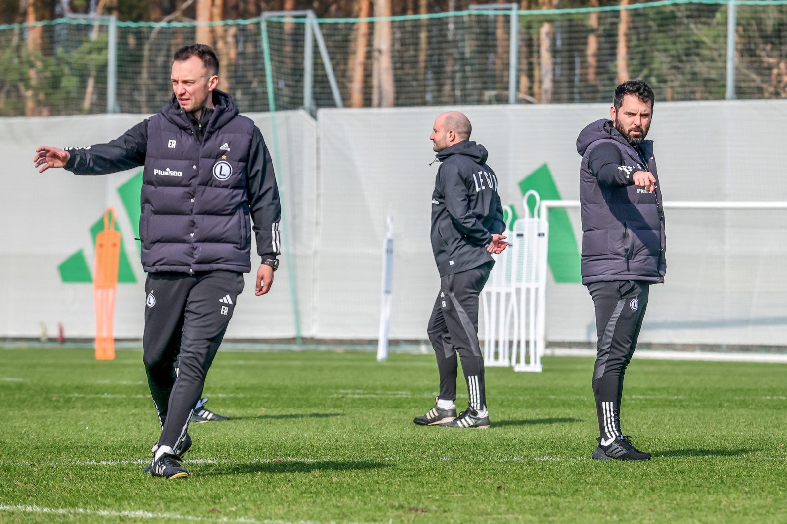 Trening przed meczem z Molde FK