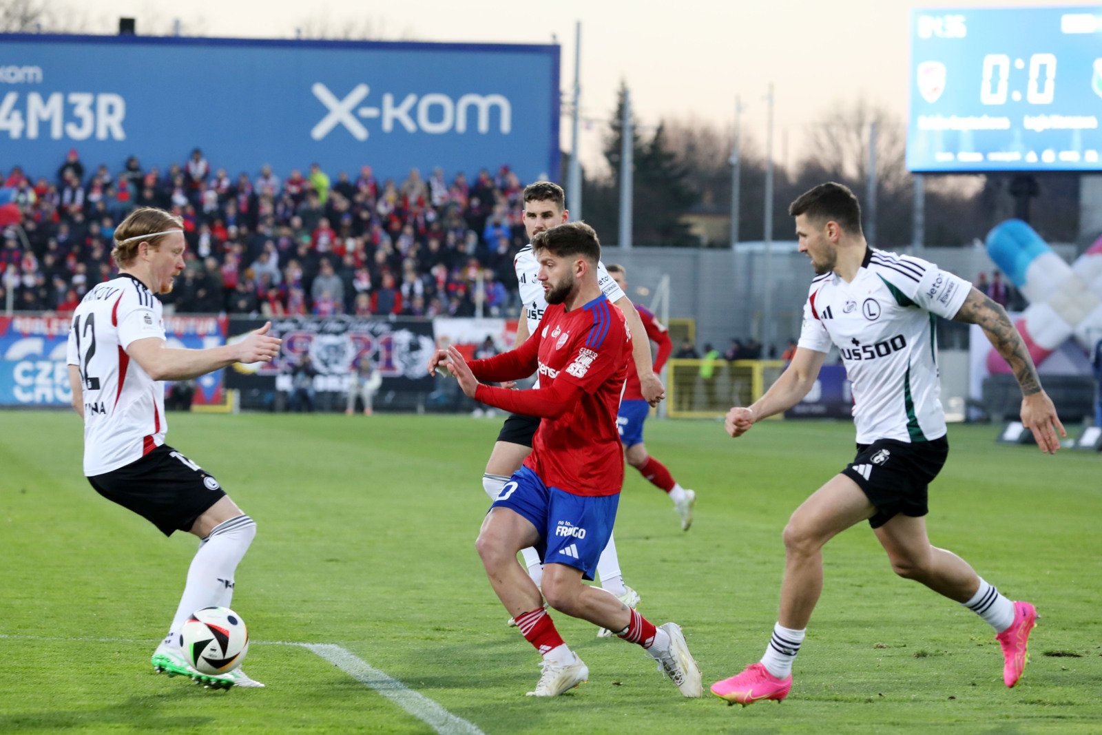 Raków Częstochowa - Legia Warszawa 3:2