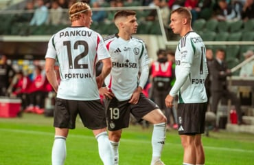 Legia Warszawa - Górnik Zabrze 1:1 Ruben Vinagre Kacper Chodyna