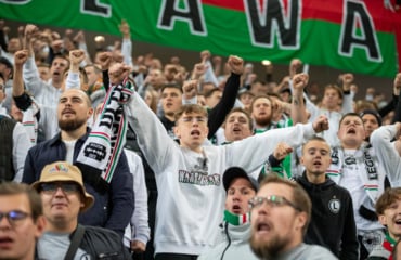 Legia Warszawa - Real Betis 1:0 kibice Legii