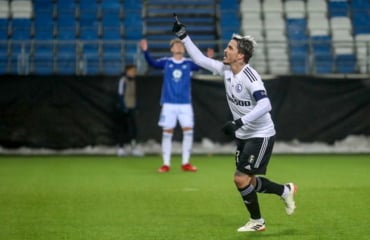 Josue Pesqueira radość Molde FK - Legia Warszawa 3:2