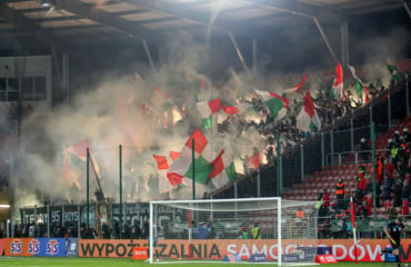 kibice Legii Widzew Łódź - Legia Warszawa 1:0